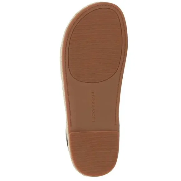 🆕️ New Lucky Brand Darli Slingback Sandal, Size 9.5 in Dusty Sand Leather - Picture 4 of 8